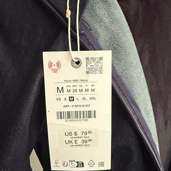 Zara Collection, Denim Midi Dress - Picture 9 of 12